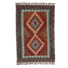 Kilim rug Chobi 84x122 hand woven Afghan Kilim rug