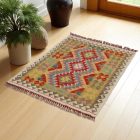 Kilim rug Chobi 87x122 hand woven Afghan Kilim rug