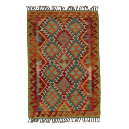 Kelim rug Chobi 86x127 hand woven Afghan Kelim rug