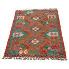 Kilim rug Chobi 135x85 hand woven Afghan Kilim rug