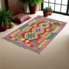 Kilim rug Chobi 83x124 hand woven Afghan Kilim rug