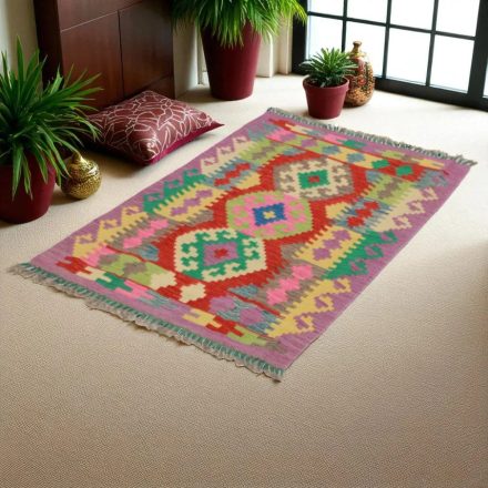 Kilim rug Chobi 83x124 hand woven Afghan Kilim rug