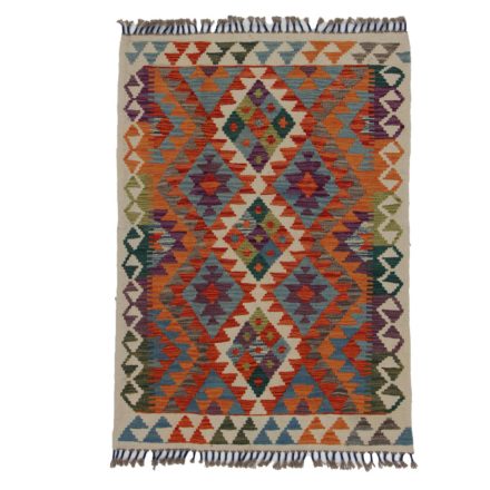 Kelim rug Chobi 130x92 hand woven Afghan Kelim rug