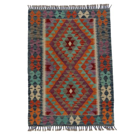 Kelim rug Chobi 125x91 hand woven Afghan Kelim rug