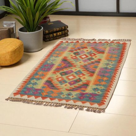 Kelim rug Chobi 120x87 hand woven Afghan Kelim rug