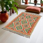 Kilim rug Chobi 120x80 hand woven Afghan Kilim rug