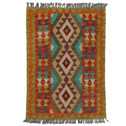 Kelim rug Chobi 118x88 hand woven Afghan Kelim rug