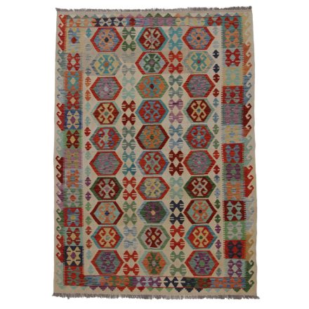Kelim rug Chobi 249x177 hand woven Afghan Kelim rug