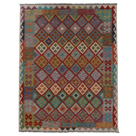 Kelim rug Chobi 226x178 hand woven Afghan Kelim rug