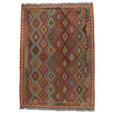 Kelim rug Chobi 205x285 handmade Afghan Kelim rug