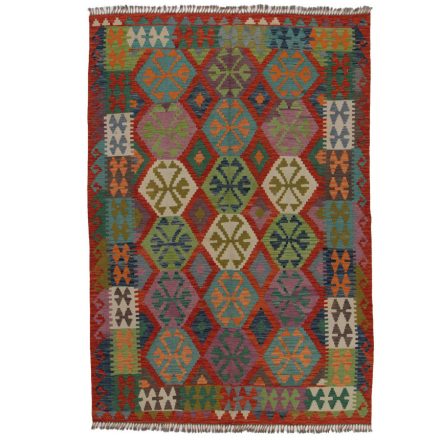 Kelim rug Chobi 202x288 handmade Afghan Kelim rug