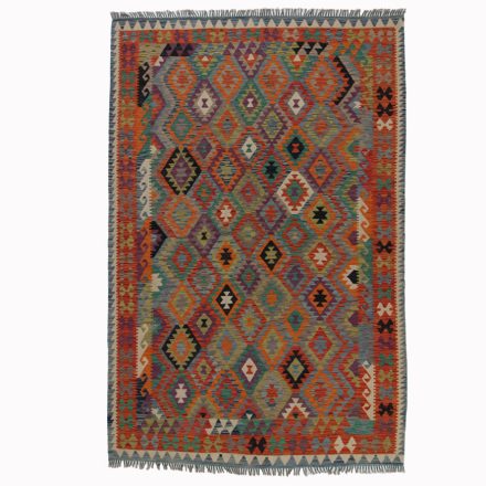 Kelim rug Chobi 202x306 handmade Afghan Kelim rug