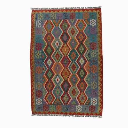 Kelim rug Chobi 211x302 handmade Afghan Kelim rug