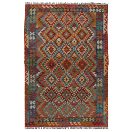 Kelim rug Chobi 200x288 handmade Afghan Kelim rug