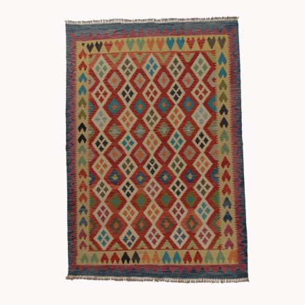 Kelim rug Chobi 204x293 handmade Afghan Kelim rug