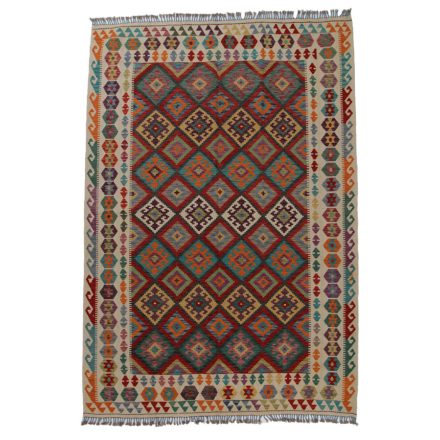 Kelim rug Chobi 205x295 handmade Afghan Kelim rug
