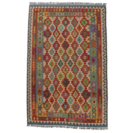 Kelim rug Chobi 202x300 handmade Afghan Kelim rug