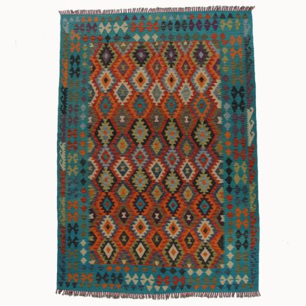 Kelim rug Chobi 209x292 handmade Afghan Kelim rug