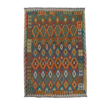 Kelim rug Chobi 212x290 handmade Afghan Kelim rug