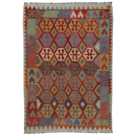 Kelim rug Chobi 203x287 handmade Afghan Kelim rug