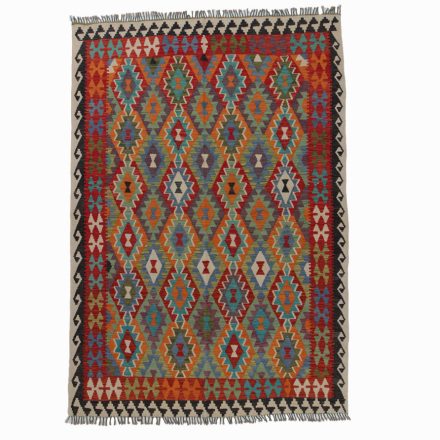 Kelim rug Chobi 205x298 handmade Afghan Kelim rug