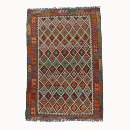 Kelim rug Chobi 209x303 handmade Afghan Kelim rug