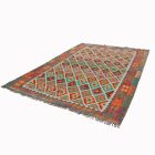 Hand woven Kilim rug Chobi 209x303 Afghan Kilim rug to living room
