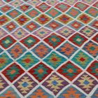 Hand woven Kilim rug Chobi 209x303 Afghan Kilim rug to living room