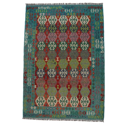 Kelim rug Chobi 210x293 handmade Afghan Kelim rug