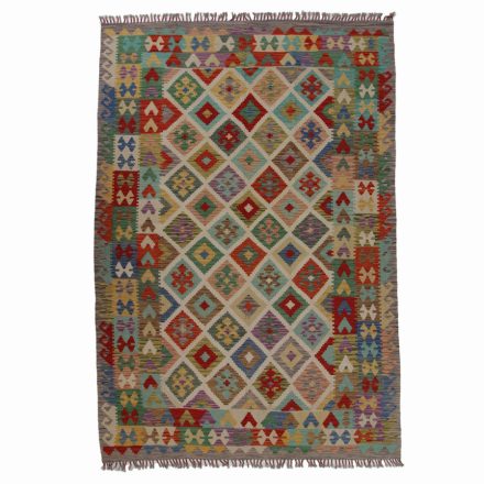 Kelim rug Chobi 203x295 handmade Afghan Kelim rug