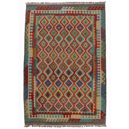 Kelim rug Chobi 202x293 handmade Afghan Kelim rug