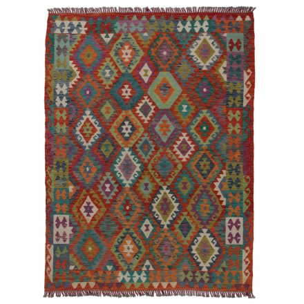 Kelim rug Chobi 248x185 hand woven Afghan Kelim rug