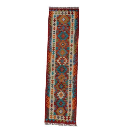 Kelim rug Chobi 80x295 handmade Afghan Kelim rug