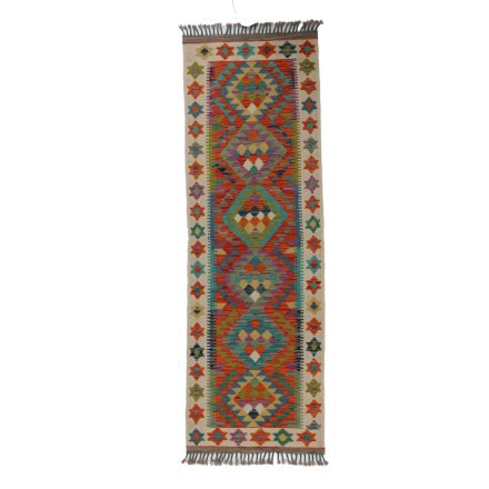 Kelim rug Chobi 66x202 handmade Afghan Kelim rug