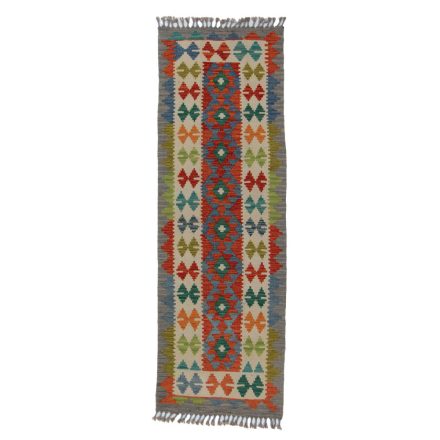 Kelim rug Chobi 65x193 hand woven Afghan Kelim rug