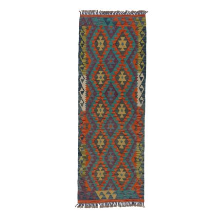 Kelim rug Chobi 74x206 handmade Afghan Kelim rug
