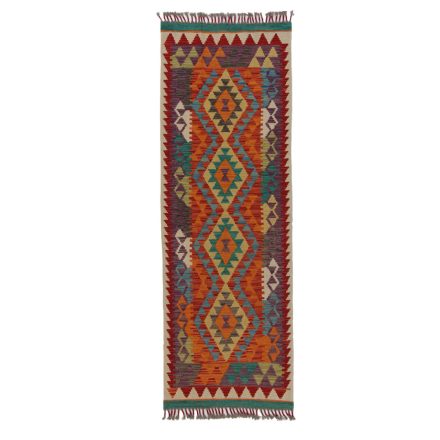 Kelim rug Chobi 67x192 handmade Afghan Kelim rug