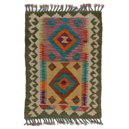 Kelim rug Chobi 80x57 hand woven Afghan Kelim rug