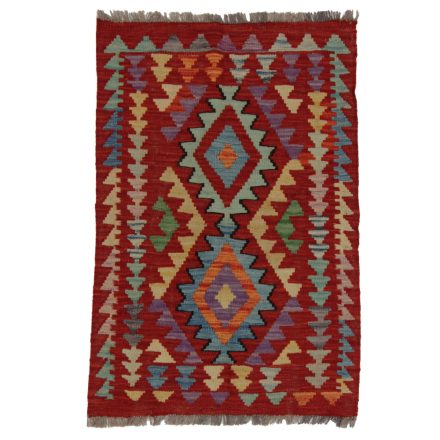 Kelim rug Chobi 98x67 hand woven Afghan Kelim rug