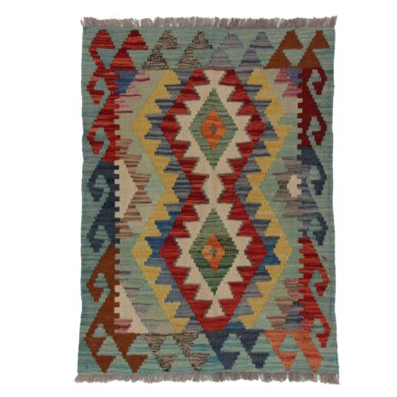 Kelim rug Chobi 95x71 hand woven Afghan Kelim rug