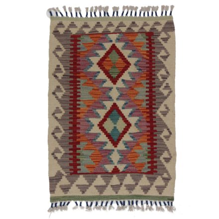 Kelim rug Chobi 84x60 hand woven Afghan Kelim rug