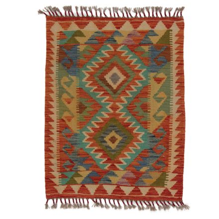 Kelim rug Chobi 71x90 hand woven Afghan Kelim rug