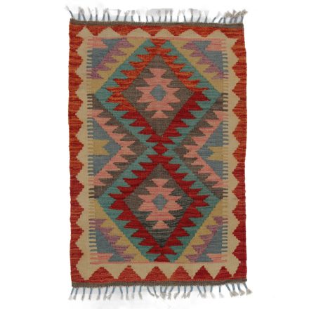 Kelim rug Chobi 91x62 hand woven Afghan Kelim rug