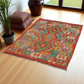 Kilim rug Chobi 149x105 handmade afghan wool kilim rug
