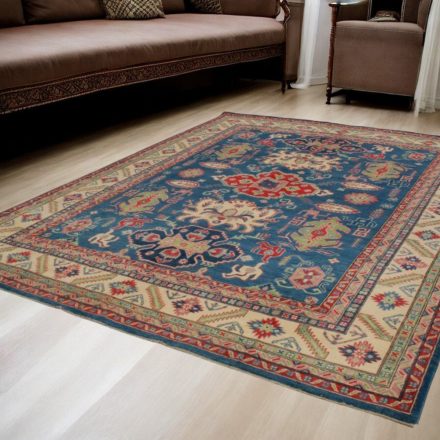 Kazak oriental rug 275x360 handmade carpet for living room