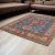 Kazak oriental rug 253x357 handmade carpet for living room