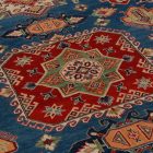 Kazak oriental rug 253x357 handmade carpet for living room