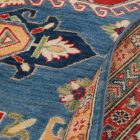 Kazak oriental rug 253x357 handmade carpet for living room
