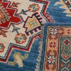 Kazak oriental rug 253x357 handmade carpet for living room