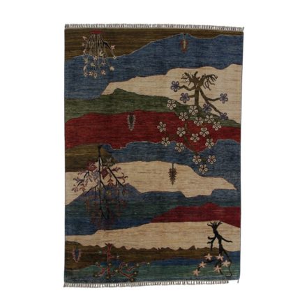 Oriental rug Afshar naqsha 164x234 handmade afghan carpet